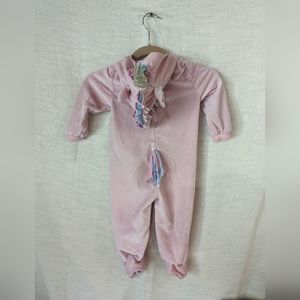 Dream play imagine 24 month unicorn zip up costume, play suit (H)